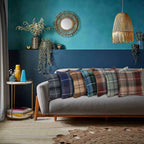 Square Tartan Cushion Covers (Set of 2 18 * 18 Inches) 